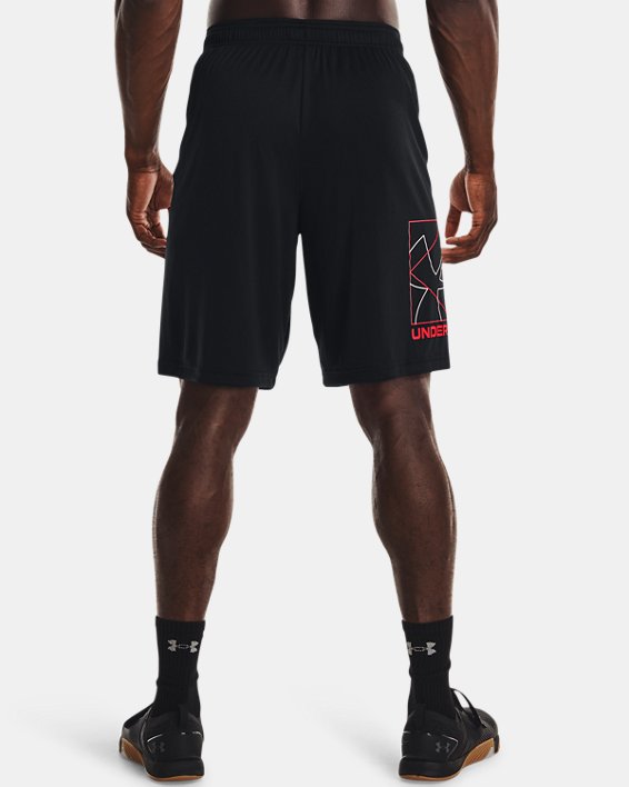 男士UA Tech™ Boxed Logo短褲, Black, pdpMainDesktop image number 1